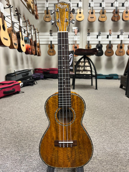 OHANA CK-220G Solid Mango Concert Ukulele