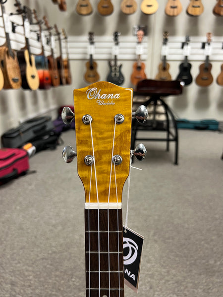 OHANA TK-15WG Willow Wood Tenor Ukulele
