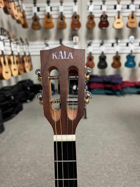 KALA KA-GTR 4 String Tenor Guitar w/Case - Solid Spruce/Pau Ferro - Aloha City Ukes