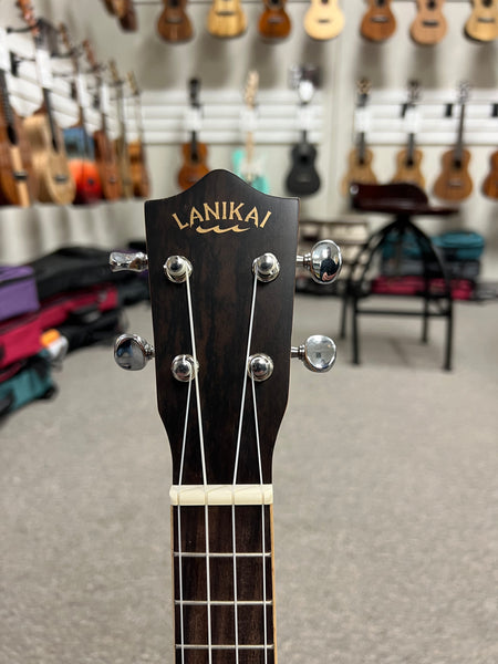 Lanikai ZR-CEC Ziricote Electric Concert Ukulele w/Case