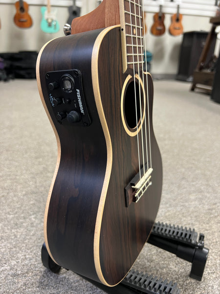 Lanikai ZR-CEC Ziricote Electric Concert Ukulele w/Case