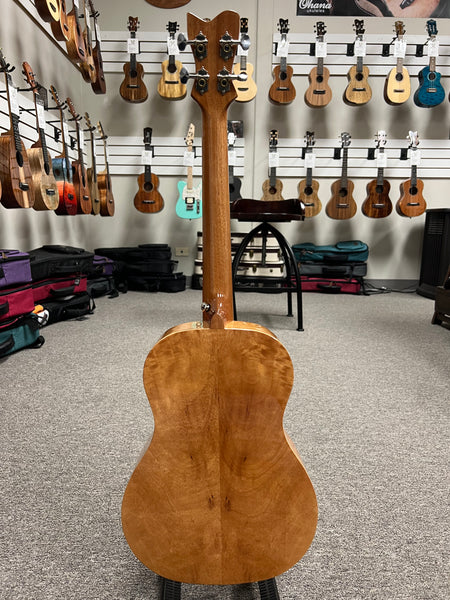 Makaio MSMB-10 Spalted Mango Baritone Ukulele w/Case