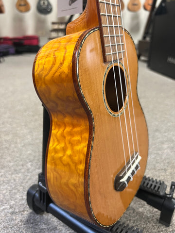 OHANA SK-50WG Soprano Ukulele - Solid Cedar/Willow Wood
