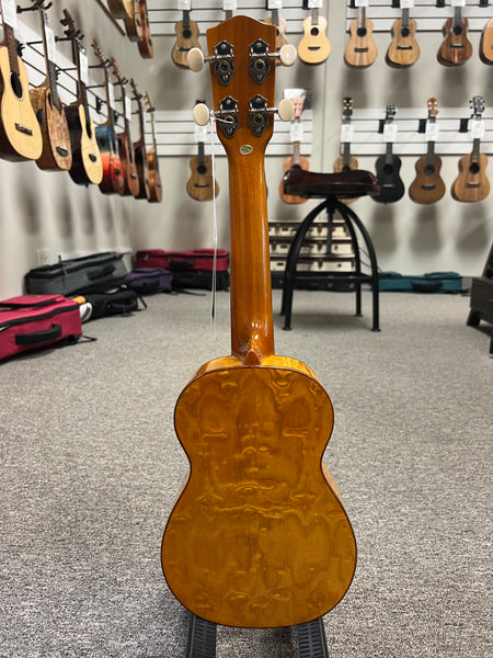 OHANA SK-50WG Soprano Ukulele - Solid Cedar/Willow Wood