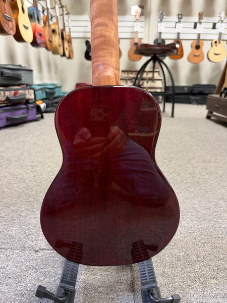 Flight TPP Solid Mahogany Iris Tinta Concert Ukulele w/Case - Transparent Purple
