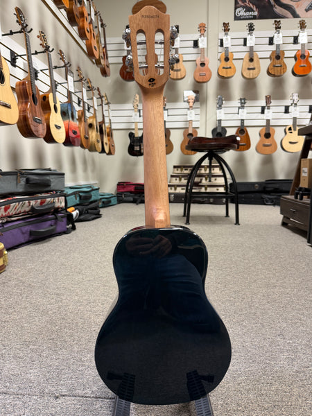 Flight TDB Solid Mahogany Iris Tinta Concert Ukulele w/Case - Transparent Blue