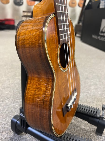 OHANA SK-270M Solid Acacia Super Soprano Ukulele - Soprano Long Neck