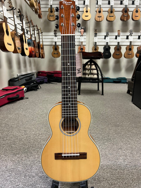 OHANA TKGL-70 SolidSpruce/Mahogany Guitalele - Guitarlele