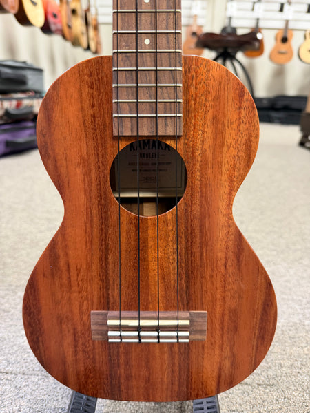 Kamaka HF-2i Solid Koa Concert Ukulele w/Slotted Headstock and Case - Made in Hawaii !!
