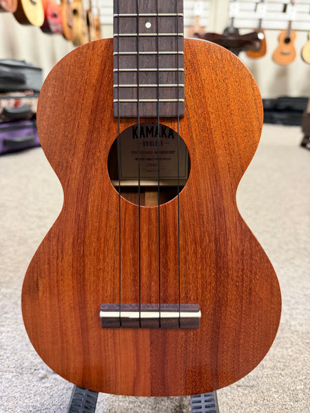 Kamaka HF-2 Solid Koa Concert Ukulele w/Case - Made in Hawaii !!
