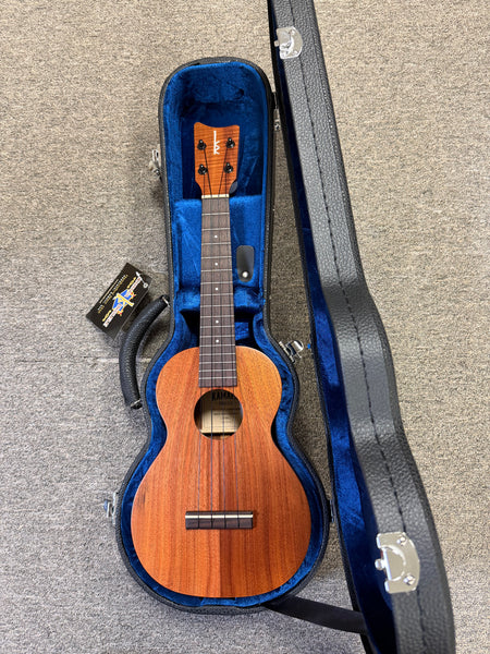 Kamaka HF-2 Solid Koa Concert Ukulele w/Case - Made in Hawaii !!