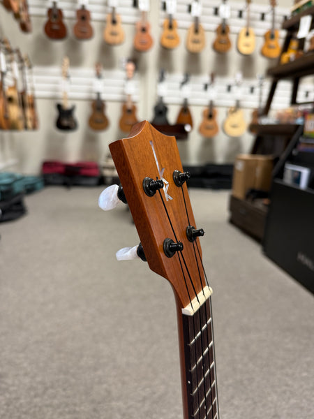 Kamaka HF-1L Solid Koa Soprano Long Neck Ukulele w/Case - Made in Hawaii