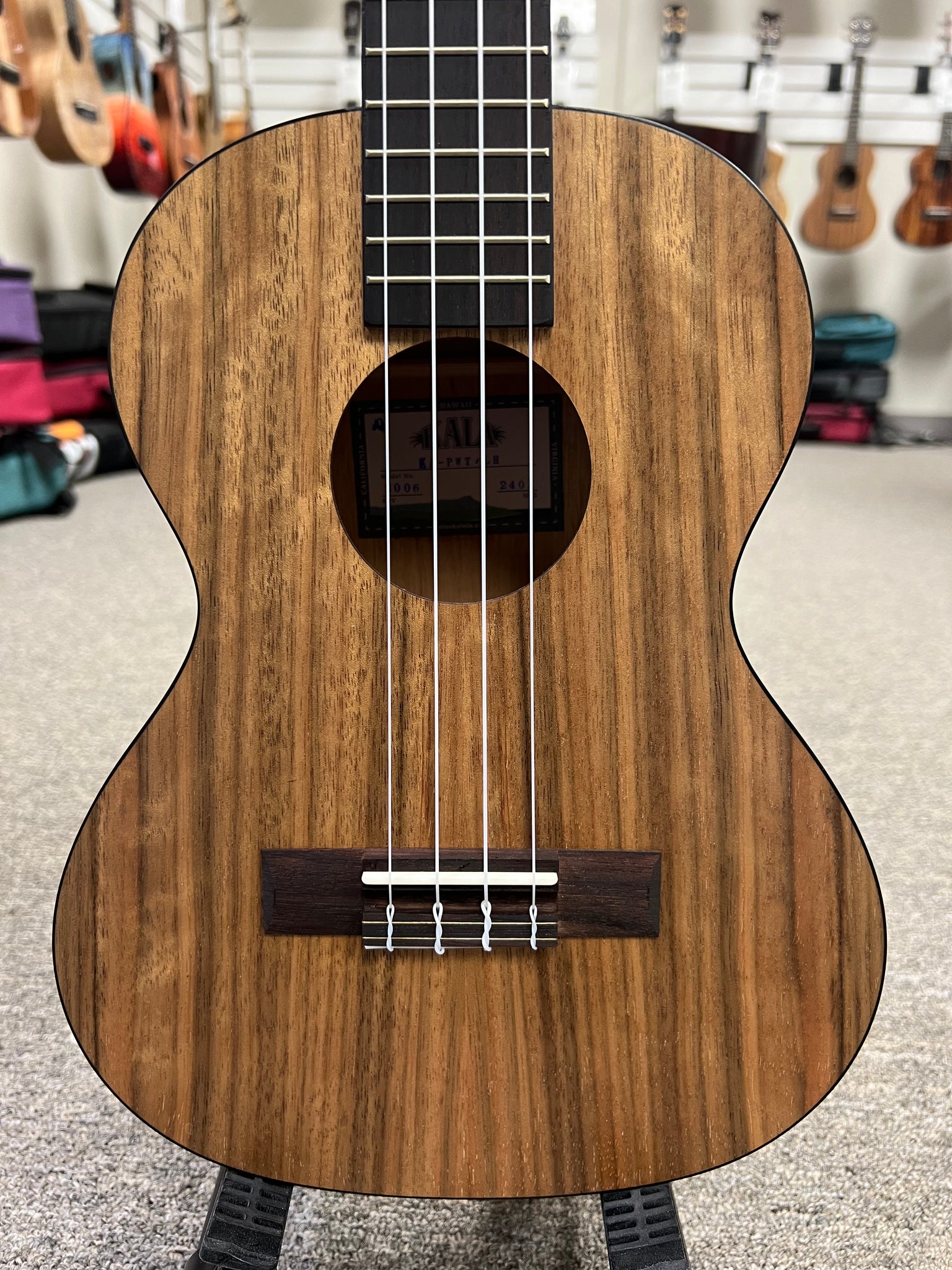 KALA KA-PWT-LH Pacific Walnut Left Handed Tenor Ukulele - Lefty Ukulele