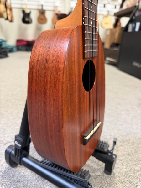 Kamaka HP-1 Solid Koa Pineapple Soprano Ukulele w/Case - Made in Hawaii