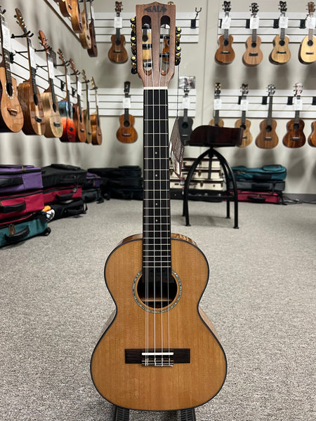 KALA KA-SCAC-T5 Five String Tenor Ukulele - Solid Cedar/Acacia