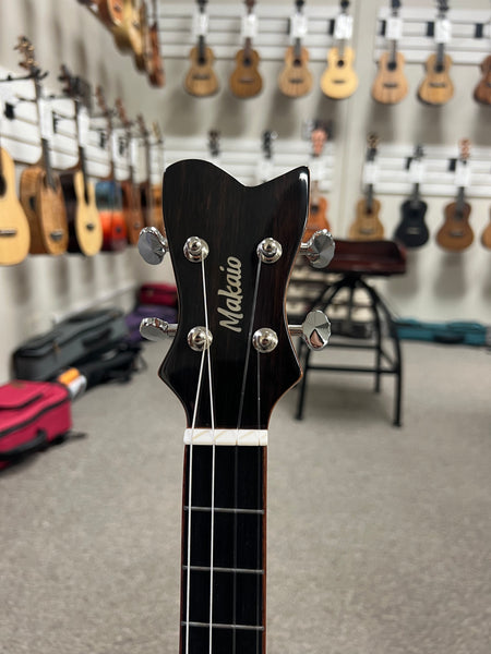 Makaio MEB-10 Ebony Baritone Ukulele w/Case