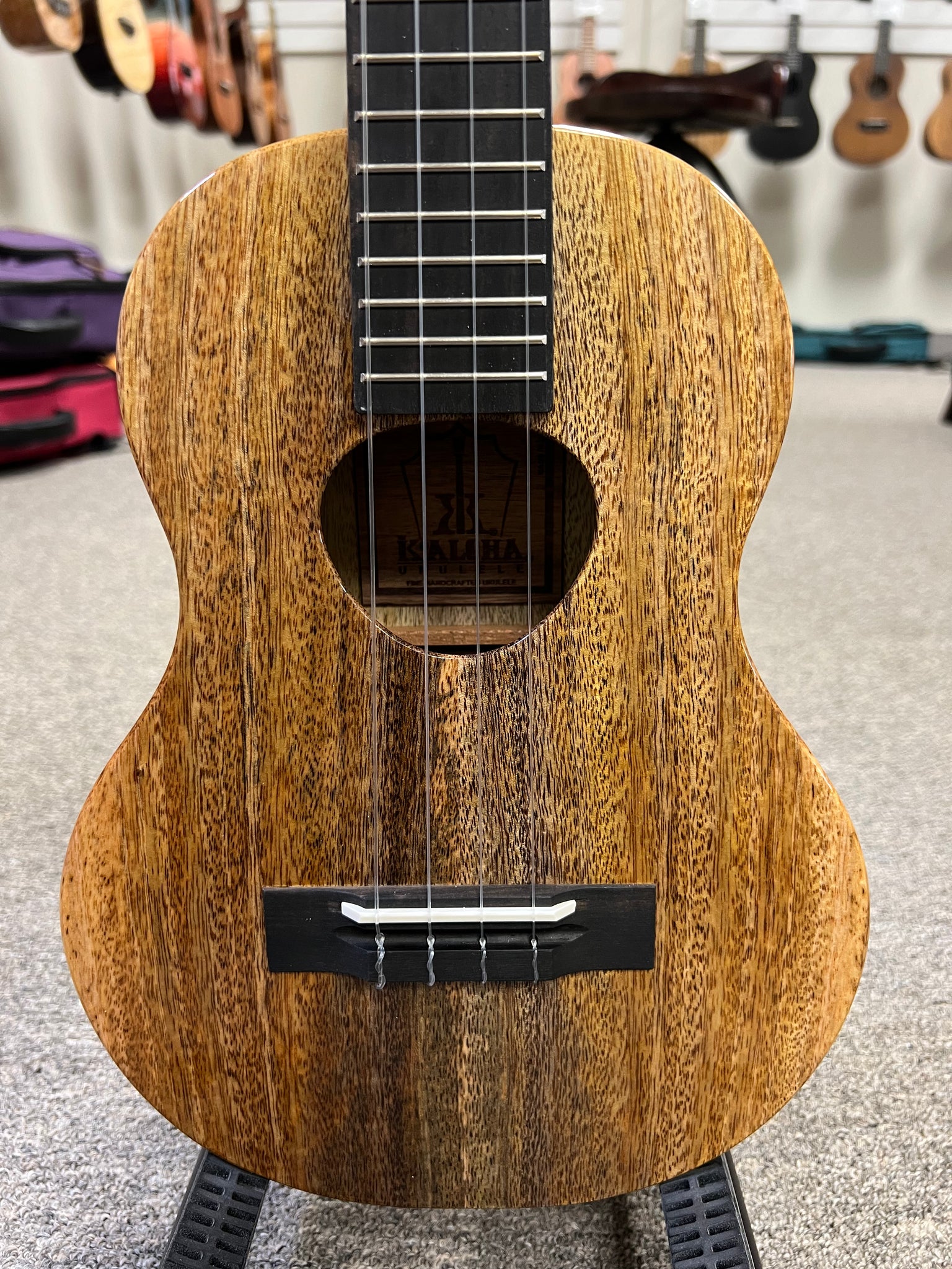 KoAloha KTM-00MG Solid Mango Tenor Ukulele w/Case #1 - Made In Hawaii