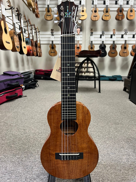 KoAloha KTM-D6 Solid Koa 6 String Tenor Guitarlele/Guilele w/Case #2 - Made In Hawaii