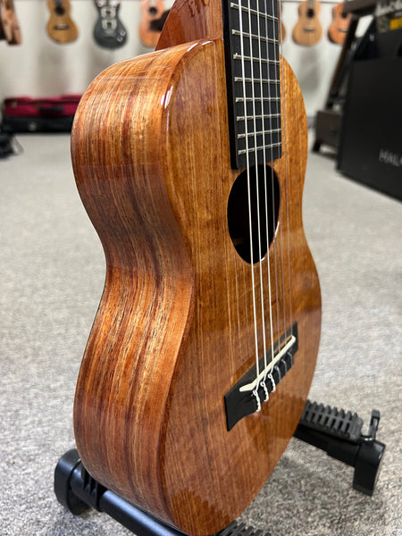 KoAloha KTM-D6 Solid Koa 6 String Tenor Guitarlele/Guilele w/Case #2 - Made In Hawaii