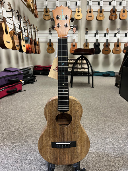 KoAloha KTM-10MG Solid Mango Pikake Tenor Ukulele w/Case #1 - Made in Hawaii