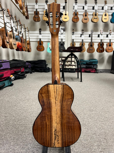 KALA KA-CT-SA-TG Solid Acacia Tenor Ukulele W/Case - Contour Series