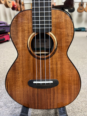 KALA KA-CT-SA-TG Solid Acacia Tenor Ukulele W/Case #1 - Contour Series