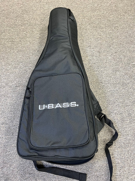 KALA Spalted Mango Acoustic-Electric U-Bass w/Case - UBASS-SP-MNG-FS - Aloha City Ukes
