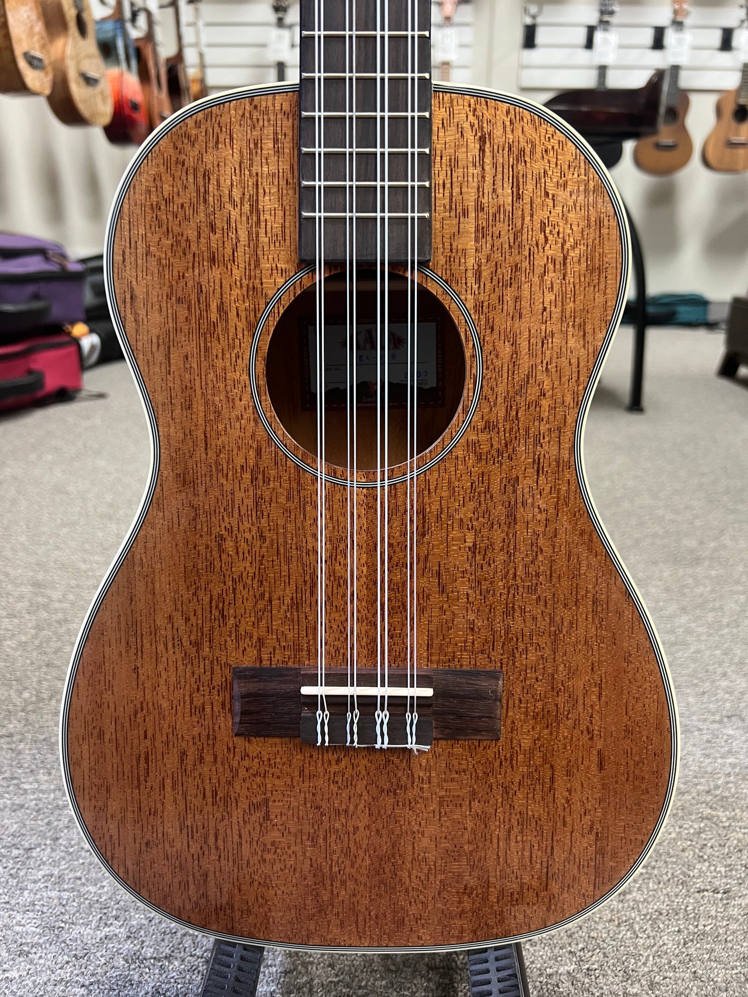KALA KA-BG8 8 String Mahogany Baritone Ukulele