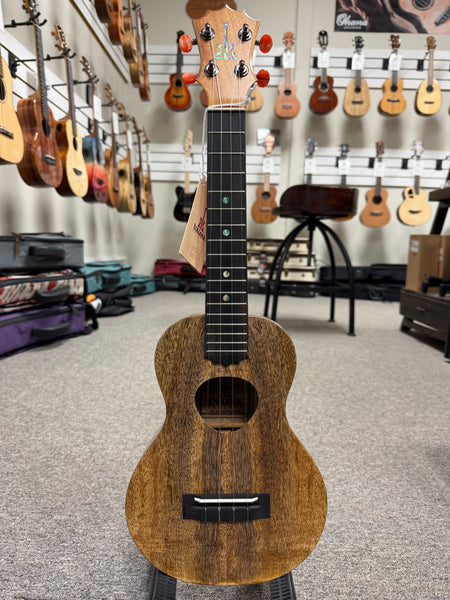 KoAloha KCM-10MG Solid Mango Pikake Concert Ukulele w/Case - Made in Hawaii
