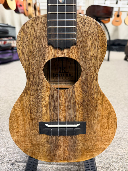 KoAloha KCM-10MG Solid Mango Pikake Concert Ukulele w/Case - Made in Hawaii