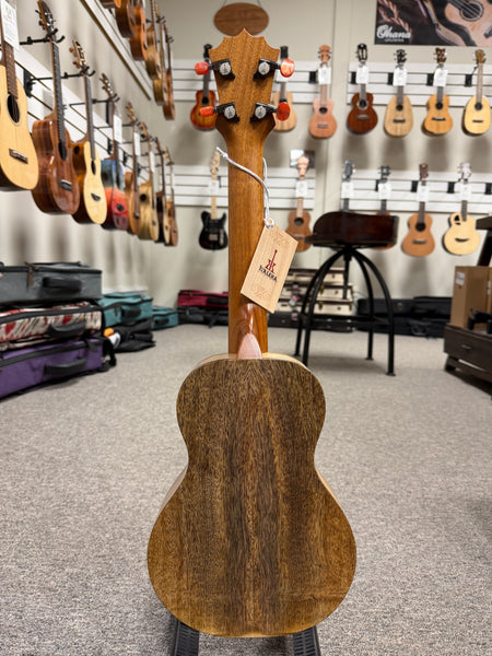 KoAloha KCM-10MG Solid Mango Pikake Concert Ukulele w/Case - Made in Hawaii