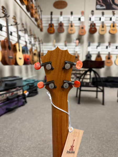 KoAloha KCM-10MG Solid Mango Pikake Concert Ukulele w/Case - Made in Hawaii