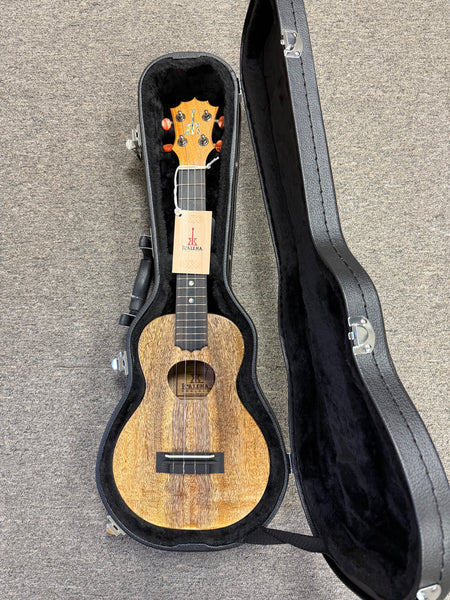 KoAloha KCM-10MG Solid Mango Pikake Concert Ukulele w/Case - Made in Hawaii