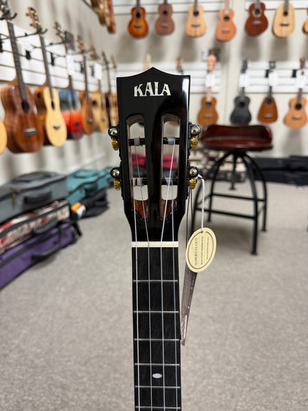 KALA KA-CT-SSRW-BG Solid Spruce/Rosewood Baritone Ukulele w/Case - Contour Series
