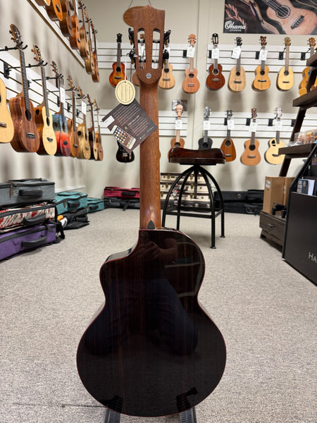 KALA KA-CT-SSRW-BG Solid Spruce/Rosewood Baritone Ukulele w/Case - Contour Series