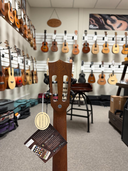 KALA KA-CT-SSRW-BG Solid Spruce/Rosewood Baritone Ukulele w/Case - Contour Series