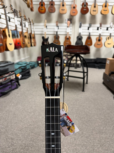 KALA KA-CT-SSRW-TG Solid Spruce/Rosewood Tenor Ukulele w/Case - Contour Series