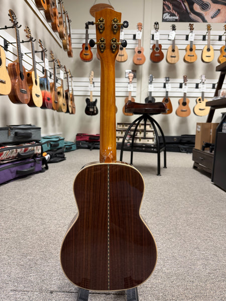 Ohana TK-42 Solid Sinker Redwood/Rosewood Tenor Ukulele - Limited Edition