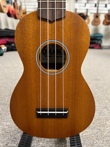 OHANA SK-10 Mahogany Soprano Ukulele - Great Student Starter Uke