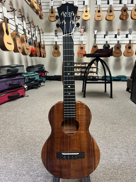 KoAloha KTMS-00 Slimline Solid Koa Tenor Ukulele w/Case #2 - Made in Hawaii !!
