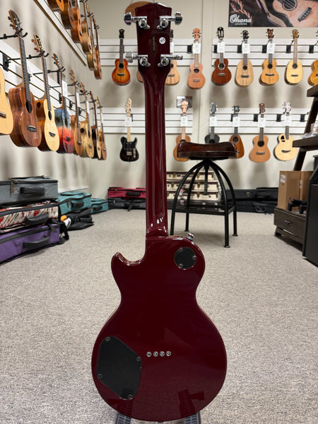 Risa UKE-LP432-CS Tenor Les Paul Style Solid Body Electric Ukulele w/Bag - Cherry Sunburst