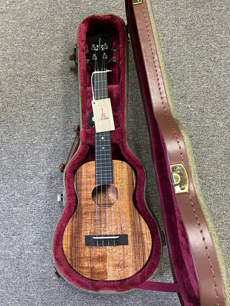 KoAloha KTMS-00 Slimline Solid Koa Tenor Ukulele w/Case #2 - Made in Hawaii !!