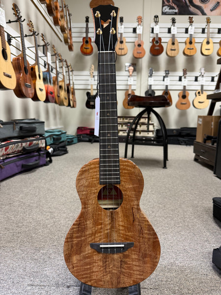 Rebel Double Creme Solid Mango Tenor Ukulele w/Case #1