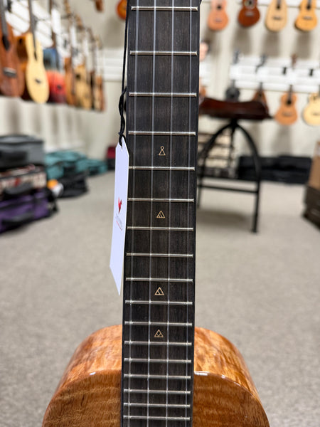 Rebel Double Creme Solid Mango Tenor Ukulele w/Case #1