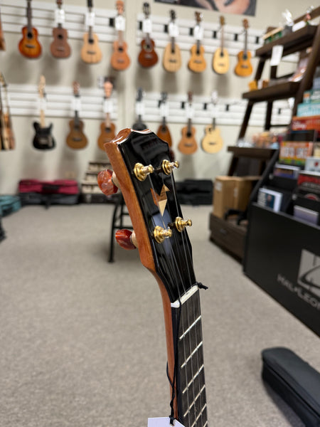 Rebel Double Creme Solid Mango Tenor Ukulele w/Case #1