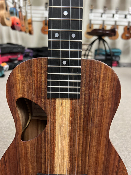 Kanile'a D1-T Natural Solid Koa Tenor Ukulele w/Case - D Series - Made in Hawaii