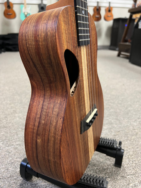 Kanile'a D1-T Natural Solid Koa Tenor Ukulele w/Case - D Series - Made in Hawaii