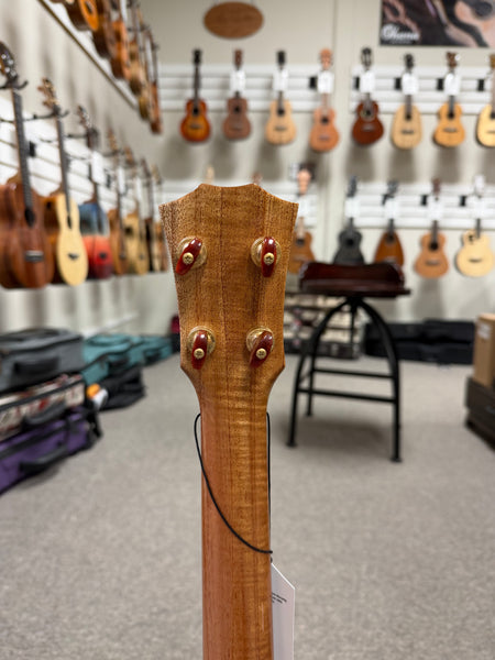 Rebel Double Creme Solid Mango Tenor Ukulele w/Case #1