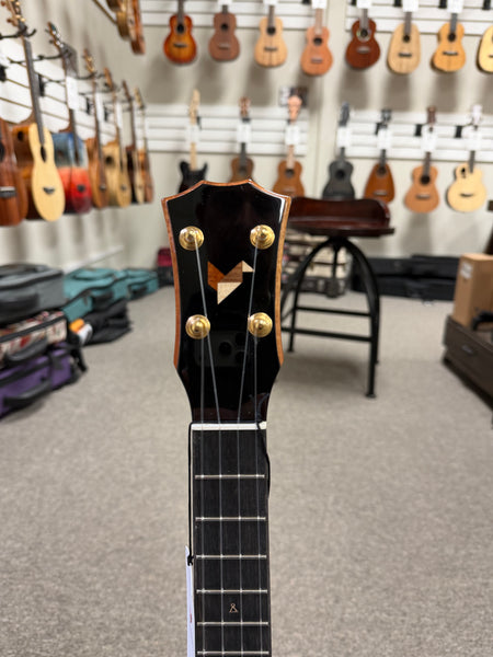Rebel Double Creme Solid Mango Tenor Ukulele w/Case #2