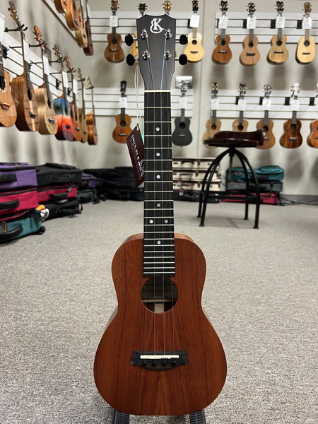 Kanile'a K1-C Natural Solid Koa Concert Ukulele w/Case - Made in Hawaii